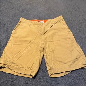 Columbia Men's Tan Flat Front Shorts